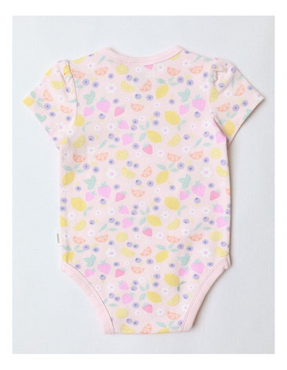 Essential Fruit Bodysuit in Blush