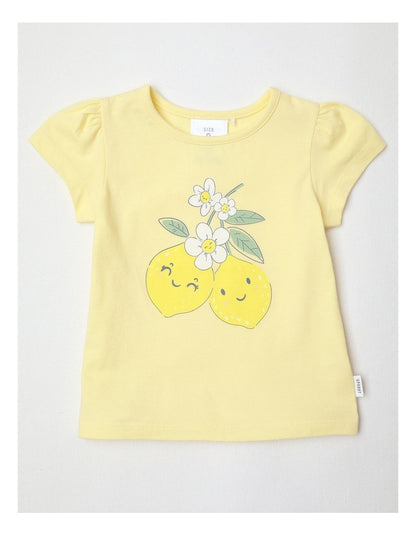 Essential Lemon T-Shirt in Yellow