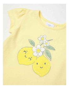 Essential Lemon T-Shirt in Yellow