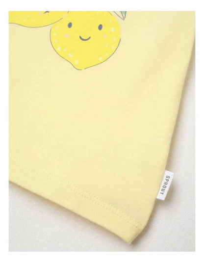 Essential Lemon T-Shirt in Yellow