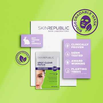 Skin Republic Spot Clear Salicylic Acid Patch 48 pack