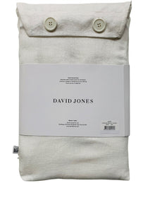Copenhagen 180cm Round Cotton Linen Tablecloth White