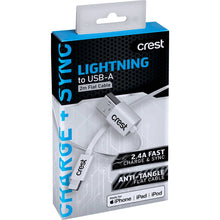 Crest Lightning To Usb-a Flat Cable 1 Pack