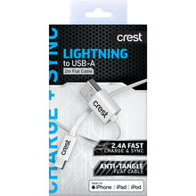 Crest Lightning To Usb-a Flat Cable 1 Pack