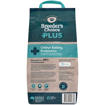 Breeders Choice Cat Litter With Odour Eating Probiotics 9l