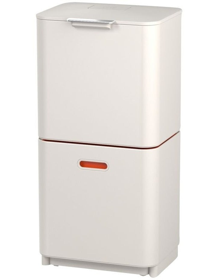 Totem Max Waste Seperation Bin Stone 60L in Grey