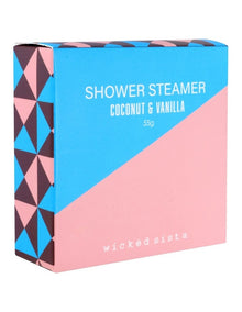 Colour Block Shower Steamer 55g Coconut & Vanilla