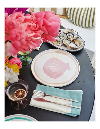 Shell Pink Plate 25cm by Daimon Downey