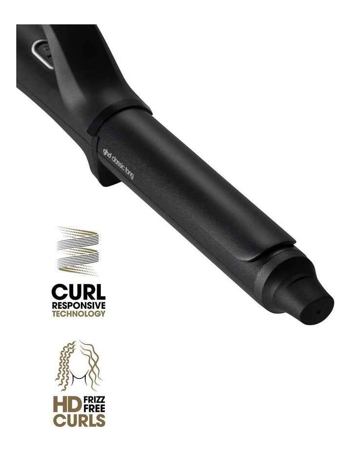 Chronos curve classic curling tong in black