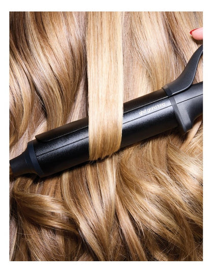 Chronos curve grand curling tong in black