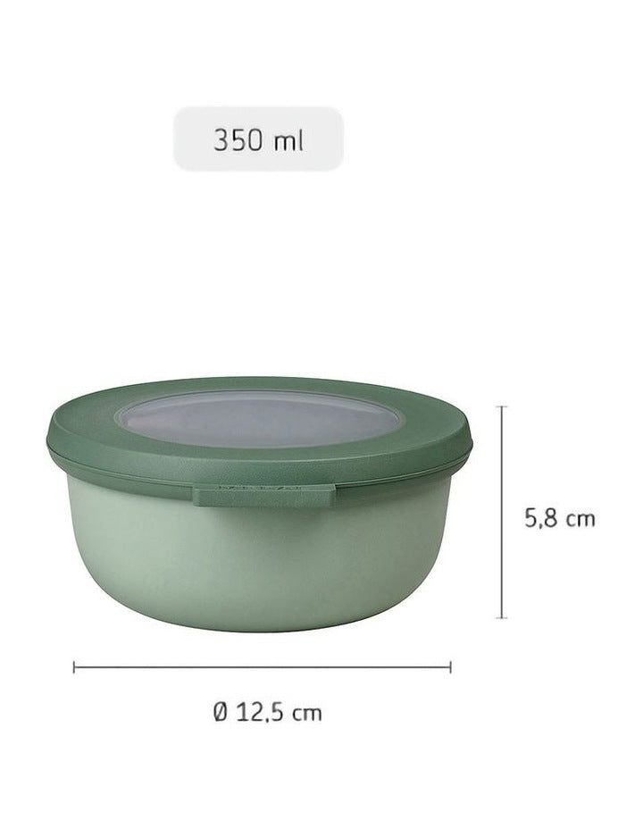 Cirqula Round Storage Bowl 350ml in Nordic Sage