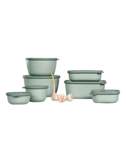 Cirqula Round Storage Bowl 350ml in Nordic Sage