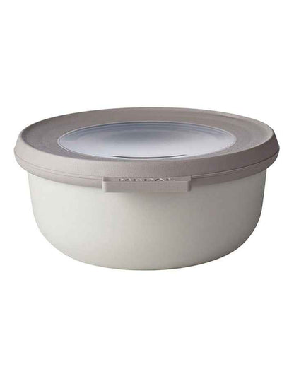 Cirqula Round Storage Bowl 350ml in Nordic White
