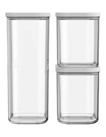 Modula Container Set 3 Piece in White