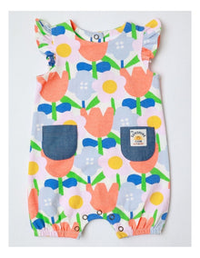 Marlow Knit Romper in Multi