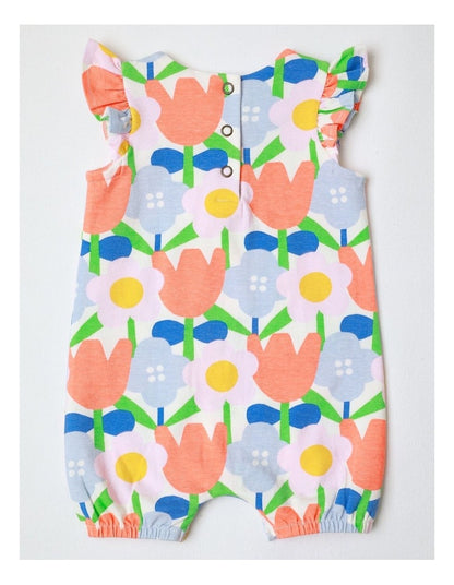 Marlow Knit Romper in Multi