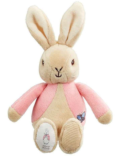 Peter Rabbit And Flopsy Bunny Bean Rattle Plush Toy