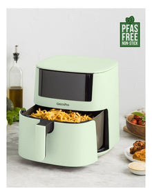Bistro Airfryer 1 basket 7.2L in Mint Green PFAS-free ceramic non-stick