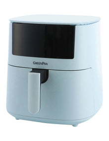 Bistro Airfryer 1 basket 7.2L in Light Blue PFAS-free ceramic non-stick