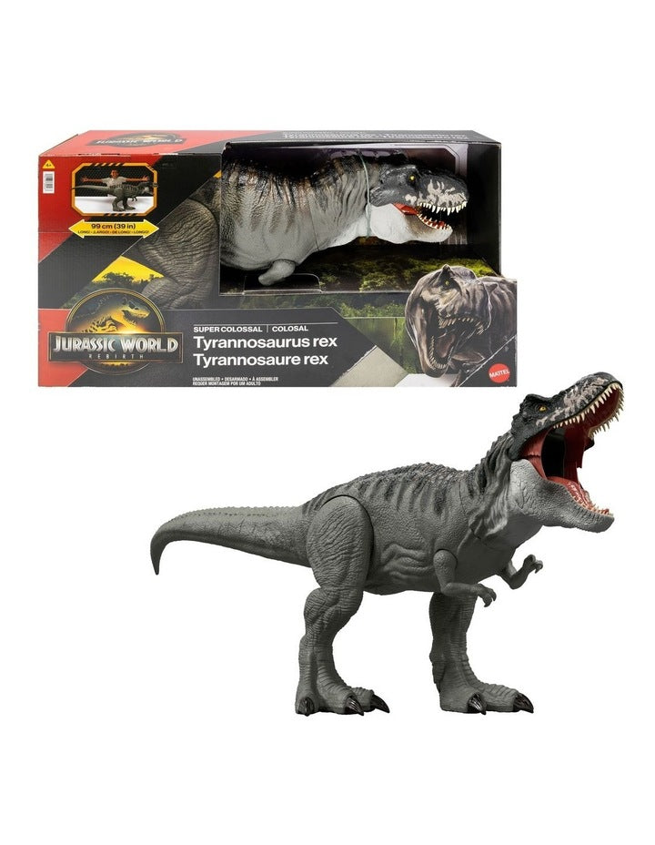 Jurassic World Rebirth Super Colossal Tyrannosaurus Rex Figure