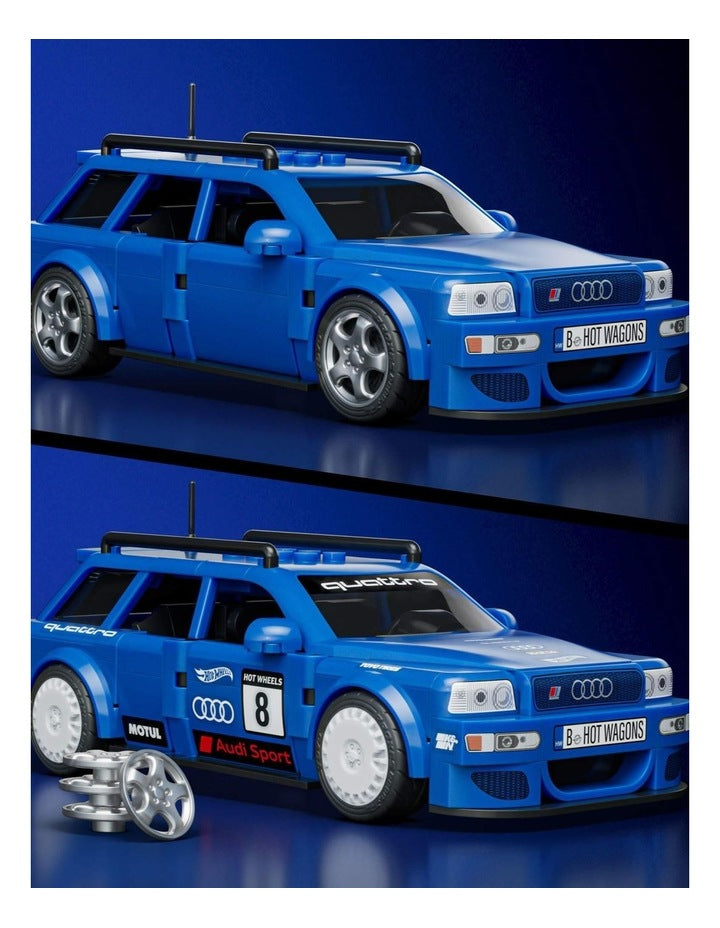 Hot Wheels 94 Audi Avant RS2 Building Toy Kit