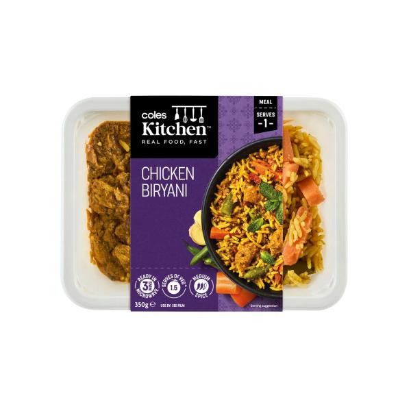 COLES KITCHEN CHICKEN BIRYANI
