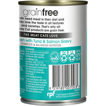 Fussy Cat Grain Free Adult Wet Cat Food Chicken, Tuna & Salmon Gravy 400g