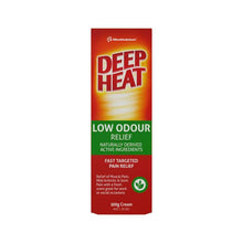 DEEP HEAT LOW ODOUR CREAM 100G