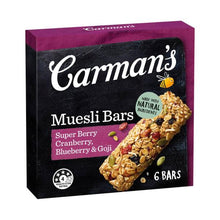 CARMANS SUPER BERRY MUESLI BAR