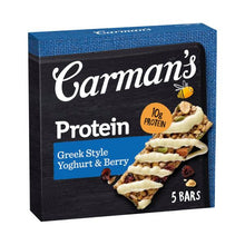 CARMANS GREEK YOGHURT & BERRY PROTEIN BAR 200G