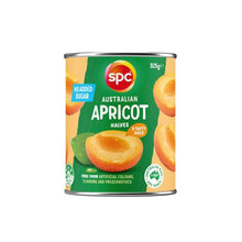 SPC CANNED FRUIT APRICOT HALVES IN JUICE 825G