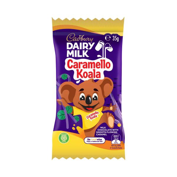 CADBURY DAIRY MILK CARAMELLO KOALA CHOCOLATE 35G