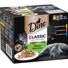 Dine Classic Collection Cat Food 85g x 12 Pack