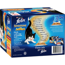 Felix Sensations Jellies Meat Selection Cat Food 24 Pack