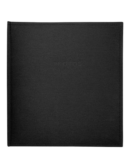 Home Linen Photo Album 500 Photo Capacity in Black