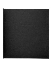 Home Linen Photo Album 500 Photo Capacity in Black