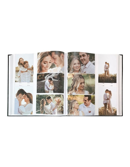 Home Linen Photo Album 500 Photo Capacity in Black