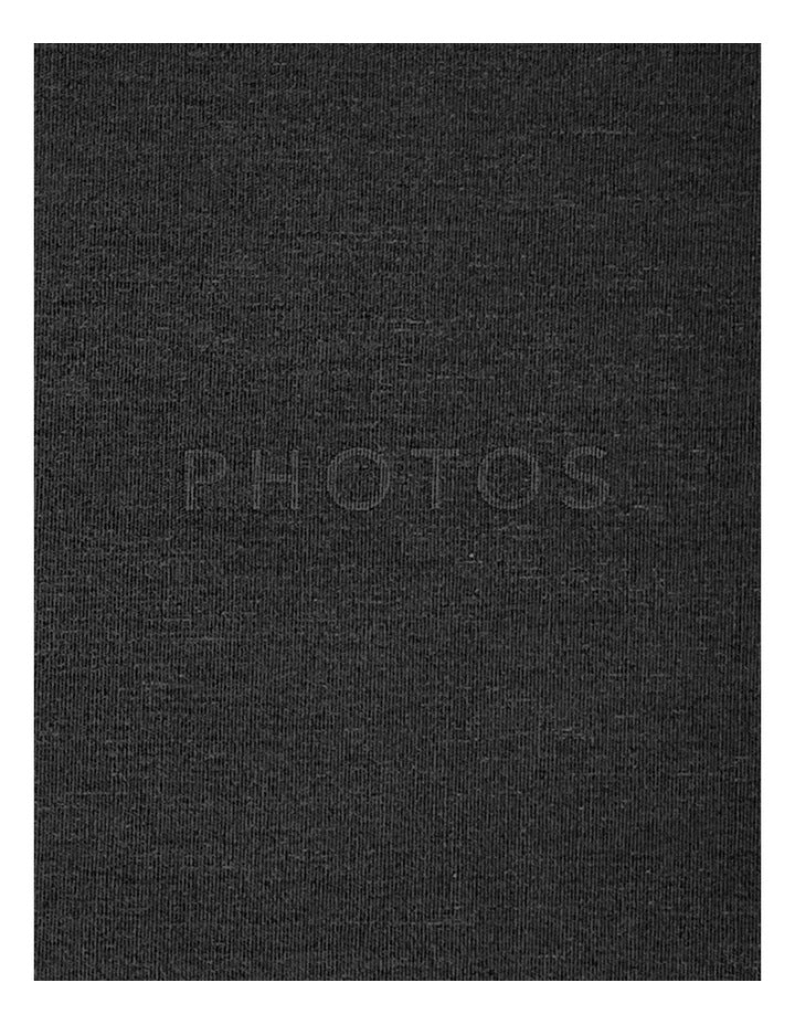 Home Linen Photo Album 500 Photo Capacity in Black