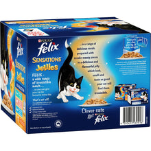 Felix Sensations Jellies Fish Selection Cat Food 24 Pack