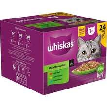 Whiskas Adult 1 + Years Wet Cat Food Mixed Favourites In Jelly 85g x 24 pack
