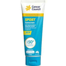 Cancer Council SPF 50+ Sport Dry Touch & Sweat Resistant Sunscreen 110mL