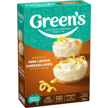 Green's Deluxe Lemon Mini Cheesecake Mix 275g