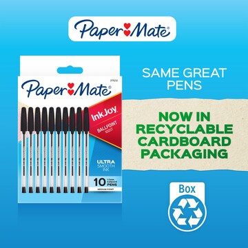 Paper Mate Ink Joy Ballpoint Pens Black 10 pack