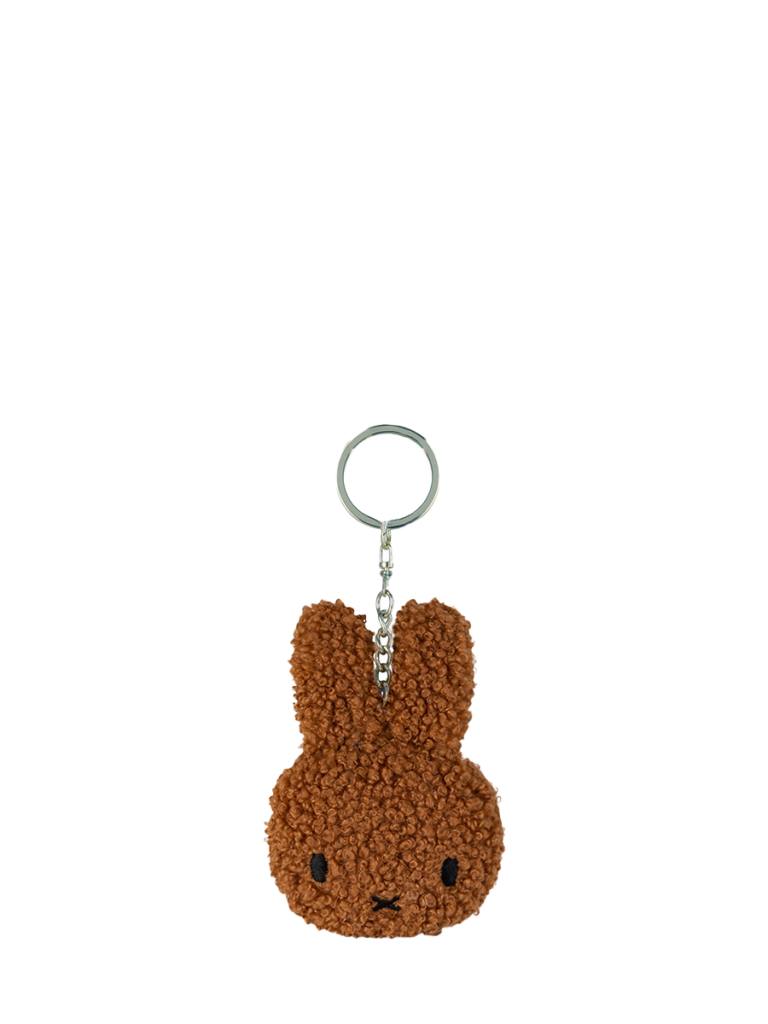Miffy & Friends Miffy Flat Keychain Tiny Teddy Cinnamon 10cm