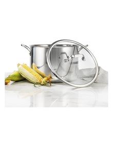 Stainless Steel Stockpot with Lid 26cm/9.5L