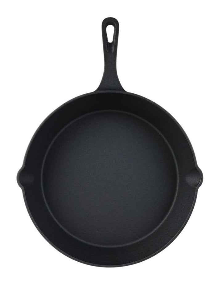 Pre Seasoned 25cm Frypan Black