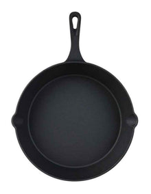 Pre Seasoned 25cm Frypan Black