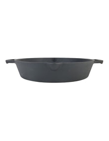 Pre Seasoned 31.5cm Chef's Pan Black