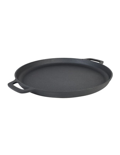 Pre Seasoned 35cm Pizza Pan Black