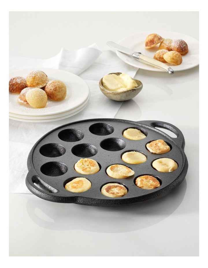 Flavours of the World Poffertjes Pan Set - Black